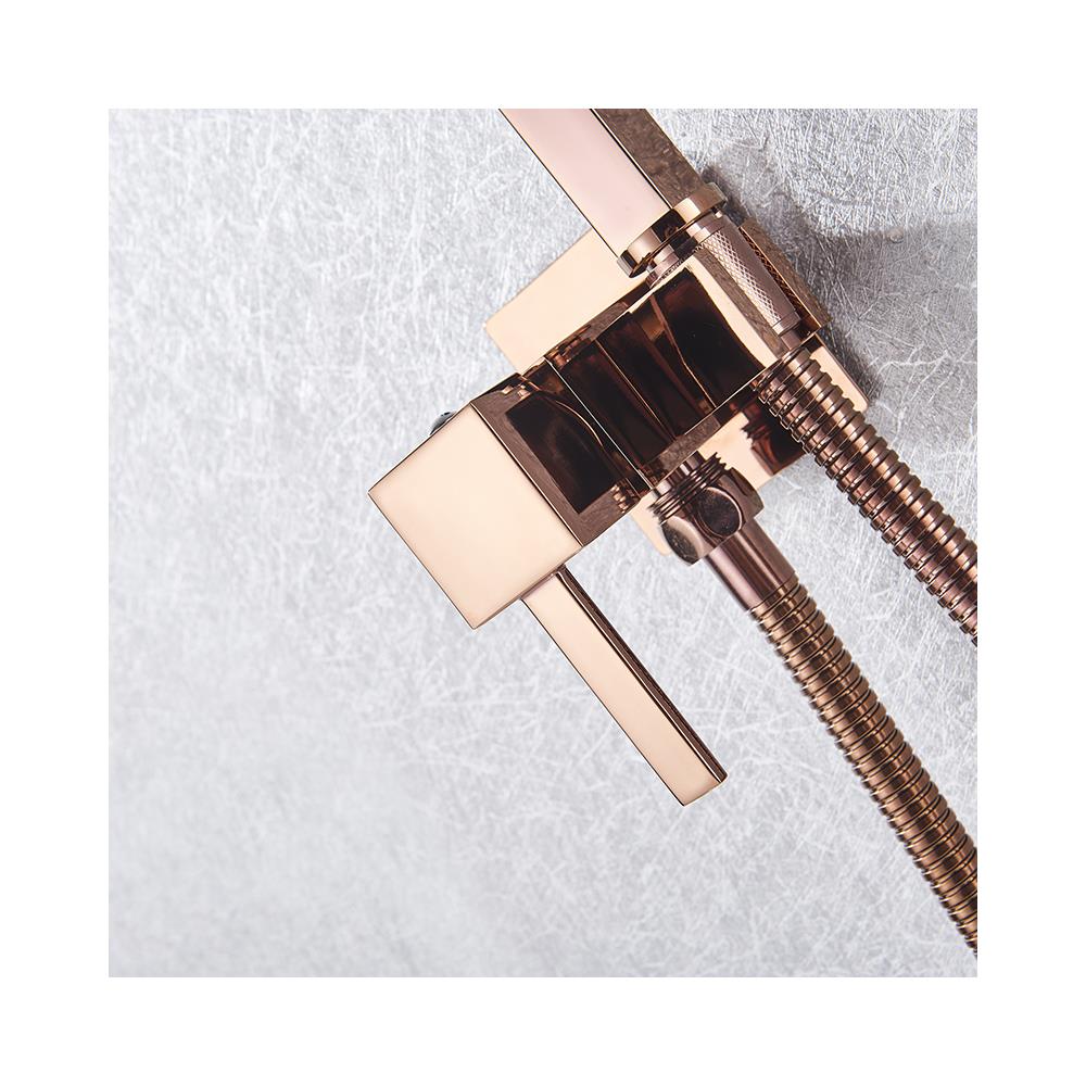 Rubinetto per bidet, Blackswan, tipo M7, modello oro rosa, misura 13 cm - Foto 4
