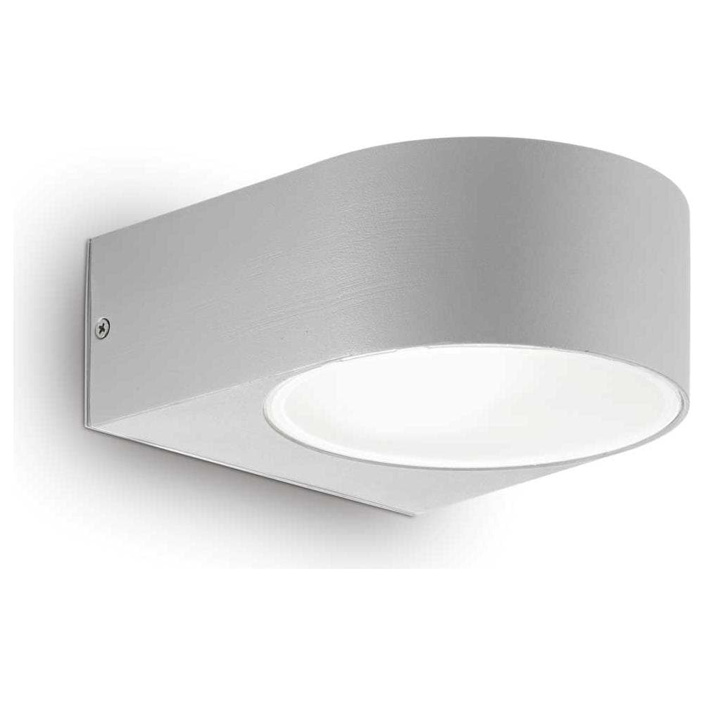Lampada Da Parete Iko Ap1 Grigio Max 1 X 60w E27 - 240v - Foto 5