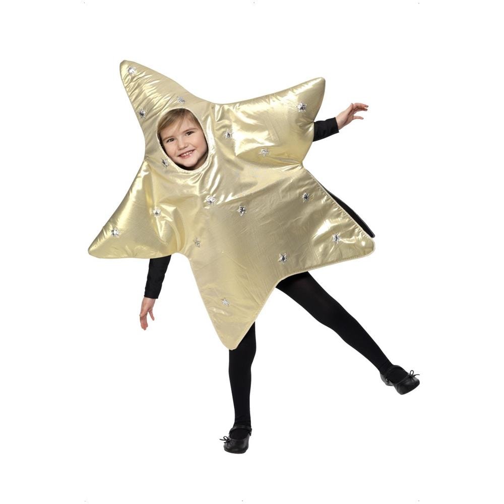 Costume Per Bambini Stella Di Natale 4 A 6 Anni - Foto 1