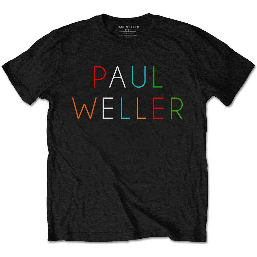 Paul Weller: Multicolour Logo (T-Shirt Unisex Tg. M)  - Foto 1