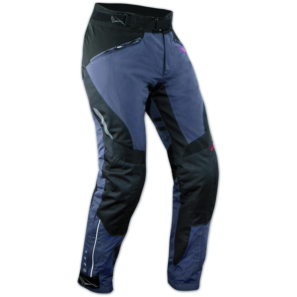 Pantaloni Donna Lady Impermeabile Moto Imbottitura Termica Estraibile Blu 26 - Foto 1