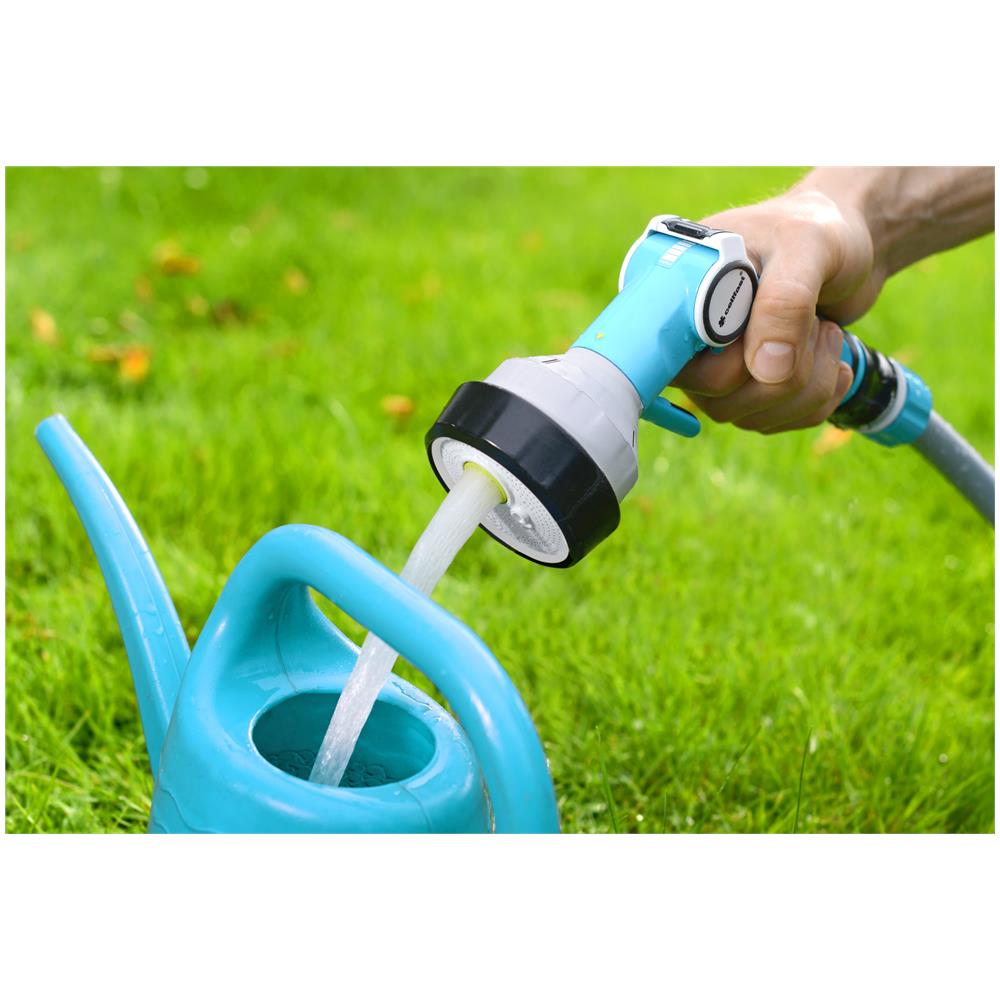 4funzionale Giardino Mano piùtola Sprinkler Con Regolazione Del Flusso D'acqua Laureato - Foto 2