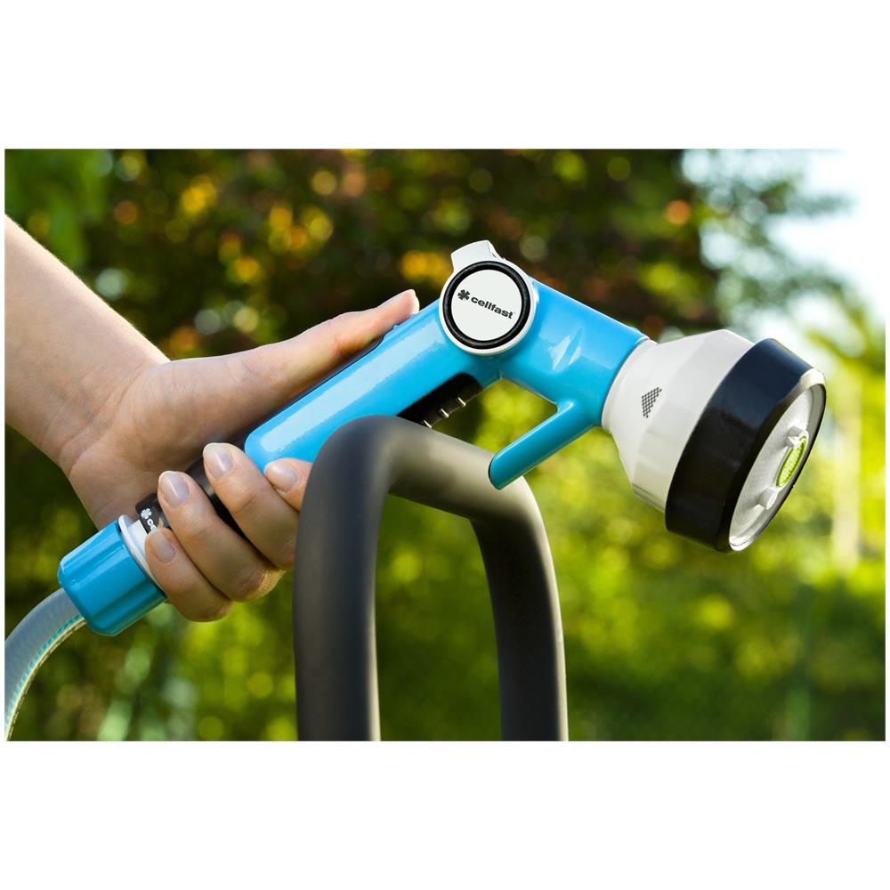 4funzionale Giardino Mano piùtola Sprinkler Con Regolazione Del Flusso D'acqua Laureato - Foto 3