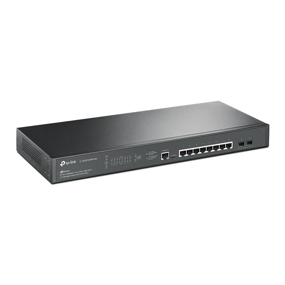 Switch Gestito JetStream 8 porte 2.5GBASE-T e 2 Porte 10GE SFP+ L2+ / PoE+ Colore Nero - Foto 2
