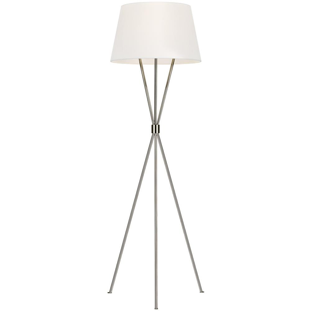 Piantana 1 Luce, Nichel Lucido, E27 - Foto 1