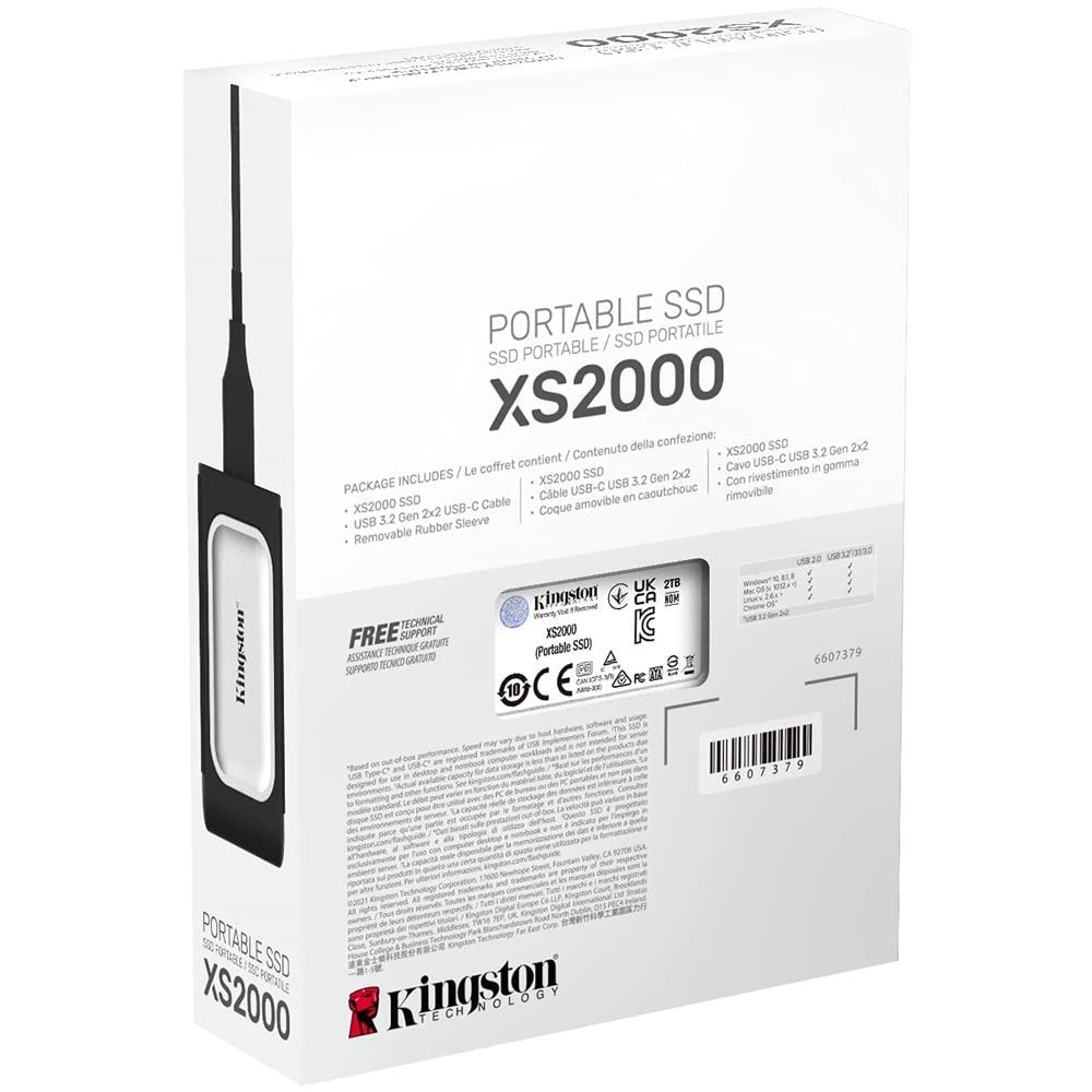 SSD Esterno 2 TB Serie XS2000 Interfaccia USB 3.1 - Foto 5