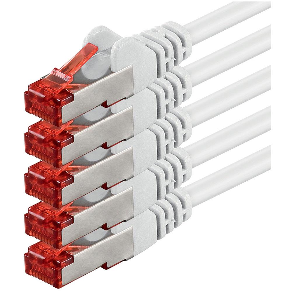 0.25m Cat6 SSTP, 0,25m, Cat6, S / FTP (S-STP)  - Foto 1