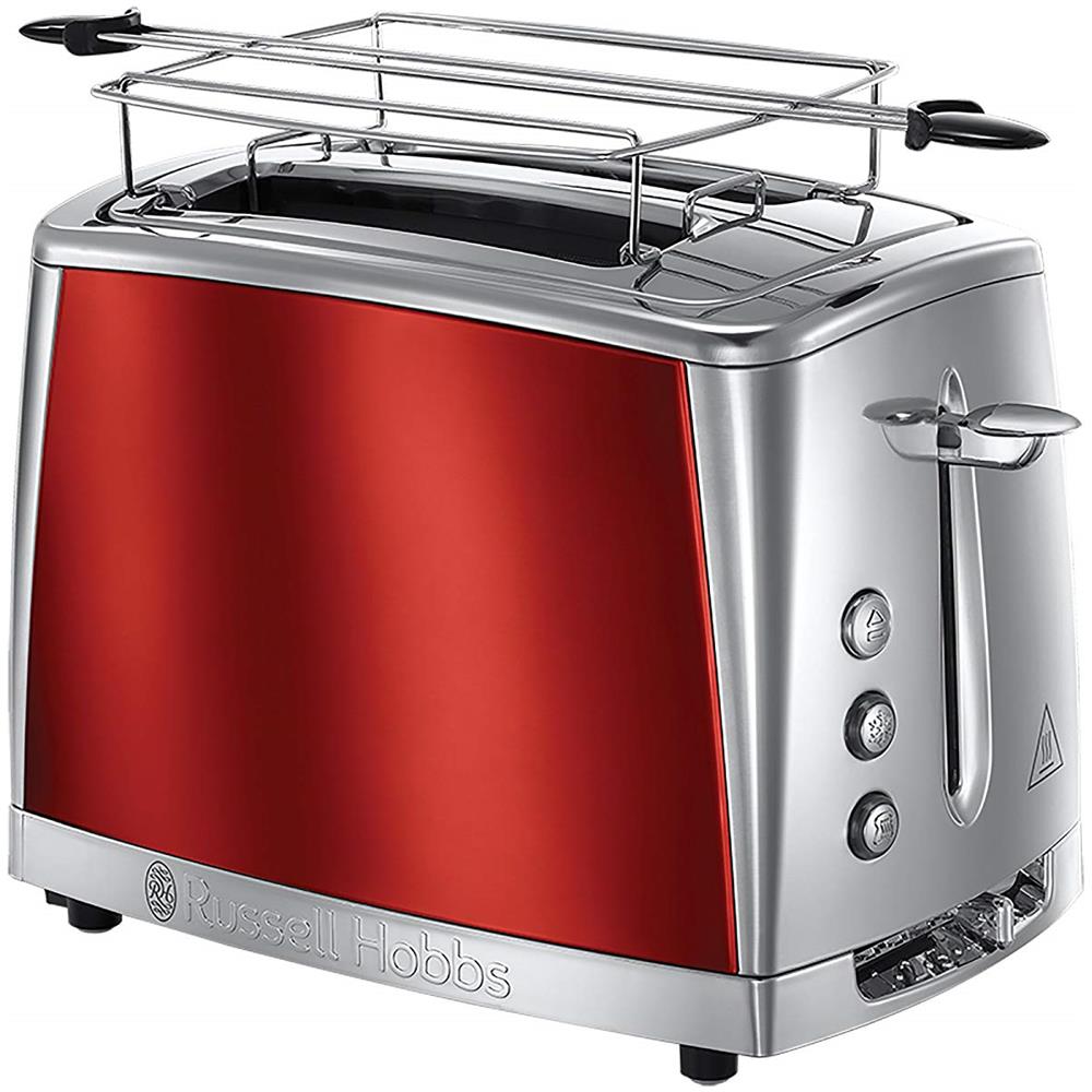 Tostapane 23220-56 a 2 Fette Potenza 1500 W Colore Rosso - Foto 1