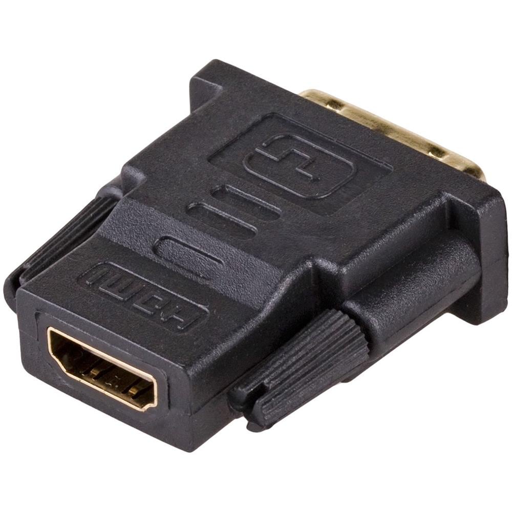 Adapter AK-AD-41 DVI-D Dual link M - HDMI F black color - Adapter - Digital / Display / Video DVI 24+1 - Foto 2