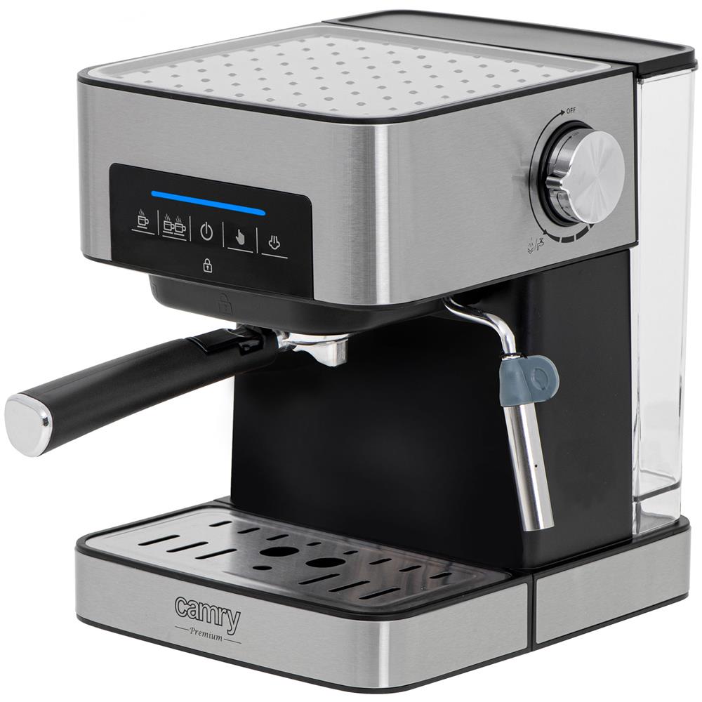 Macchina da Caffè Espresso Automatica CR 4410 Serbatoio 1,6 L Potenza 1000 Watt Colore Nero / Argento - Foto 1