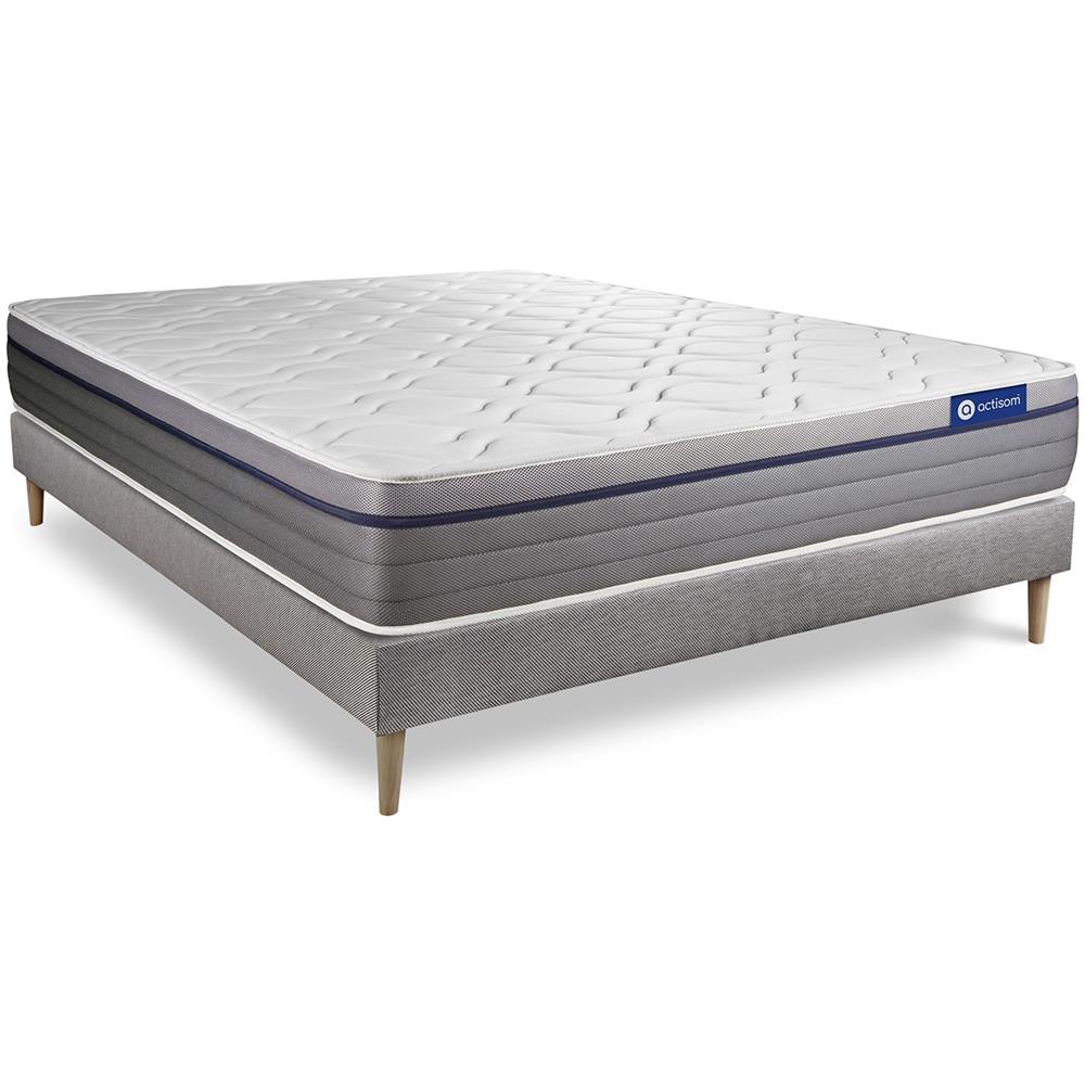 Kit Rete E Materasso Matrimoniale Actiflex Zen 180x190cm - Spessore : 26cm - Molle Insacchettate E Memory Foam - Bilanciato - - Foto 1