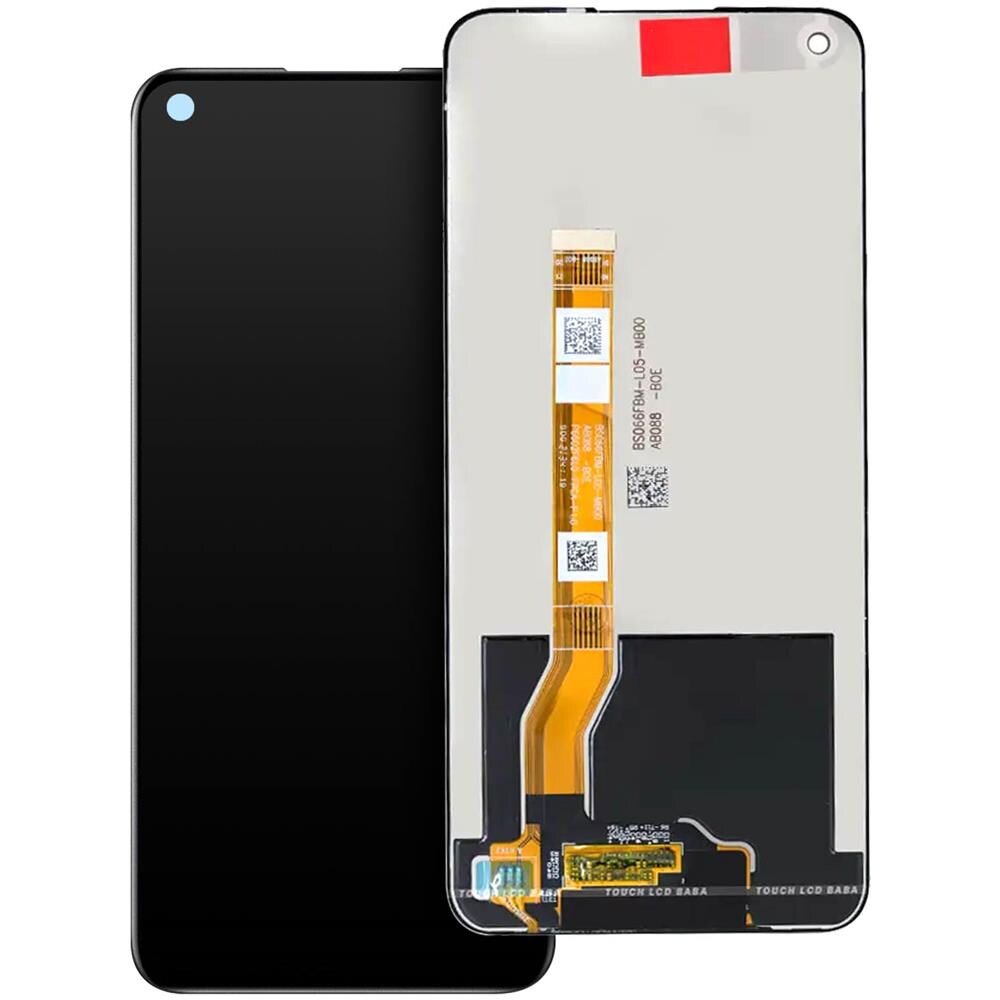 Blocco Completo Realme Narzo 50 5g Schermo Lcd Vetro Touch Compatibile Nero - Foto 3