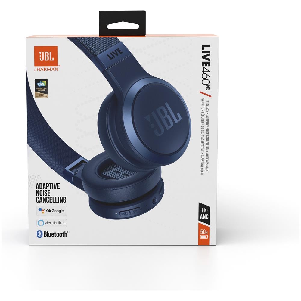 Live 460NC Cuffia Stereo Padiglione Auricolare Bluetooth con Microfono Integrato Colore Blu - Foto 9