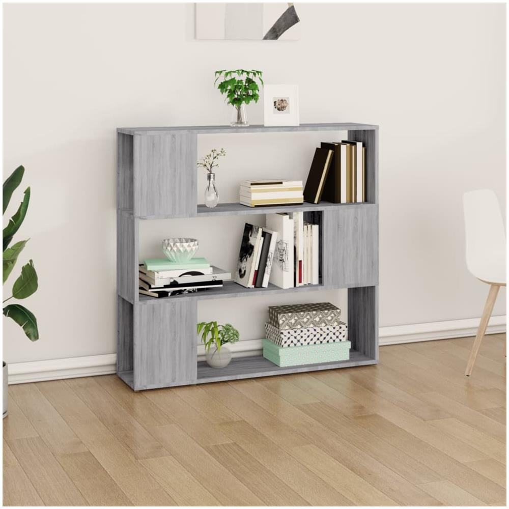 Libreria /divisorio Grigio Sonoma 100x24x94 Cm - Foto 3