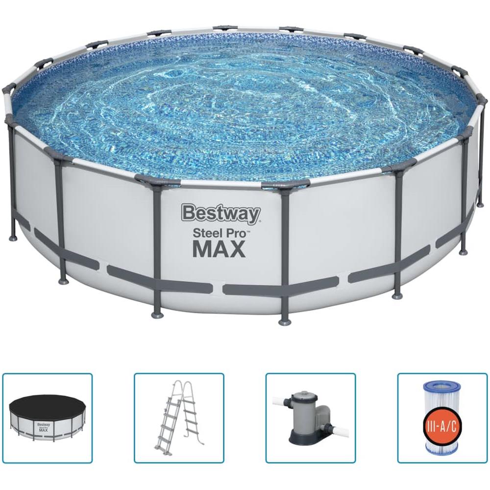 Set Piscina Steel Pro Max 488 X 122 Cm - Foto 2