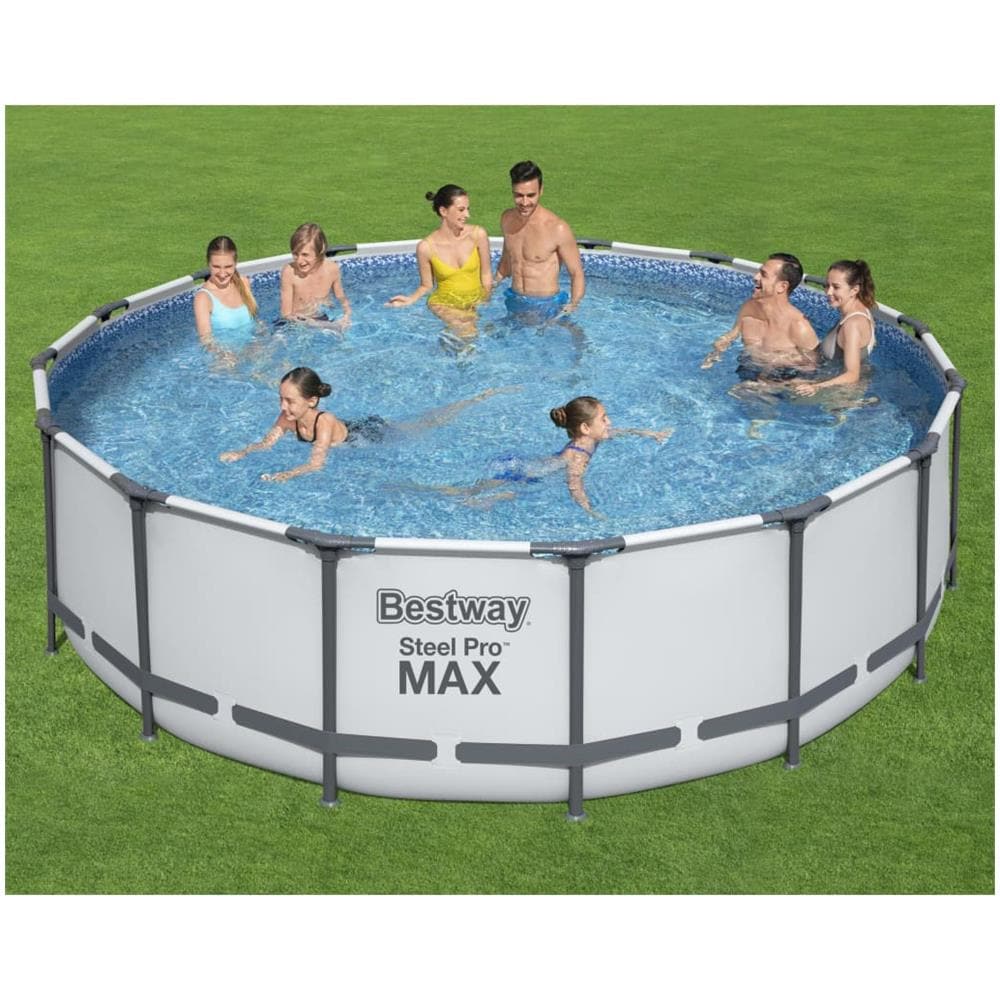 Set Piscina Steel Pro Max 488 X 122 Cm - Foto 1