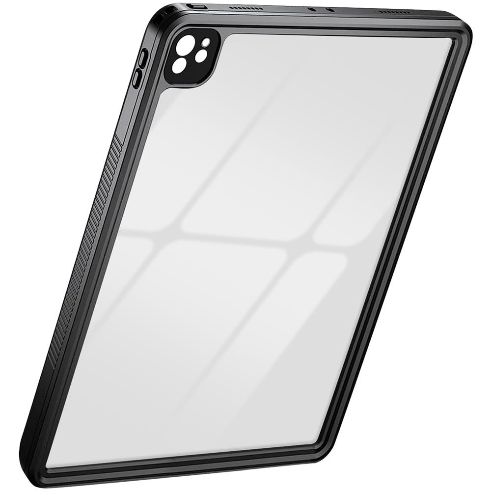 Cover Waterproof Per Ipad Pro 12.9 2018, 2020, 2021 E 2022 Redpepper Bordo Nero - Foto 1