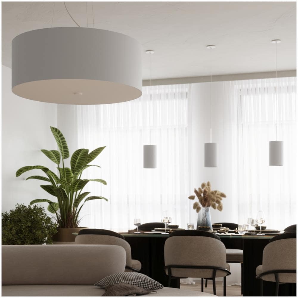 Lampadario Otto 15 Bianco Sl. 0741 - Minimalista Lampadari Bianco 125x15x15 Cm - Foto 7