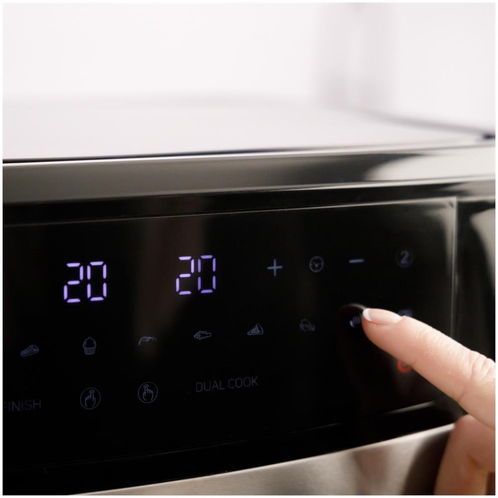 Air Fry Digital Duo Doppia 9 L 2200 W Friggitrice ad aria calda Nero - Foto 2