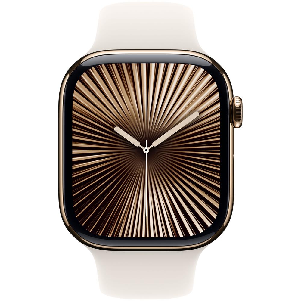 Watch Series 10 OLED 46 mm Digitale 416 x 496 Pixel Touch screen 4G Oro Wi-Fi GPS (satellitare) - Foto 2