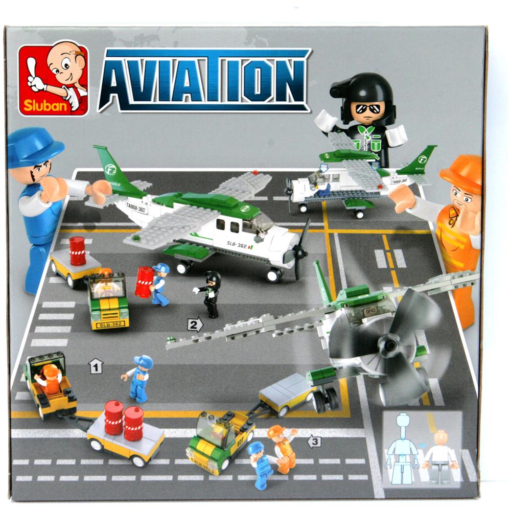 Costruzioni Aereo Privato Con Pilota E Veicoli Mattoncini 0362 Per Bambini 6 Anni + - Foto 2