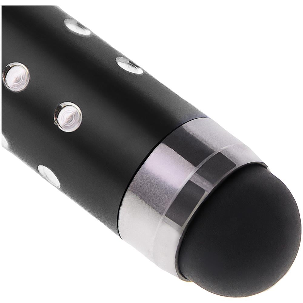 Penna Digitale Touchscreen Alluminio Nera + Presa Jack 3.5 Mm - Foto 2