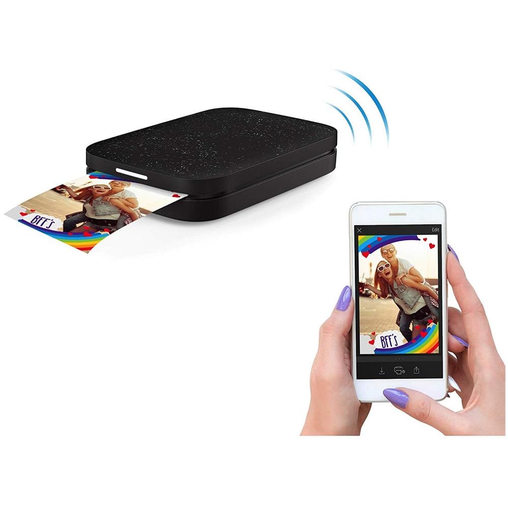 Stampante Fotografica Istantanea Portatile Sprocket 200 per Foto Formato 5 x 7.6 cm Nero - Foto 5