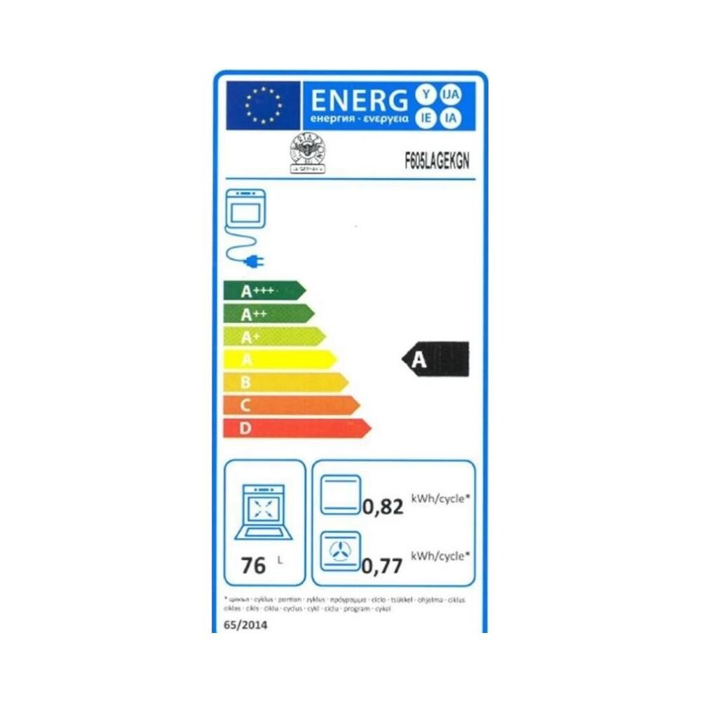 Forno Elettrico da Incasso Futura F605LAGEKGN Capacità 76 L Multifunzione Ventilato Potenza 2700 W Colore Nero - Foto 3