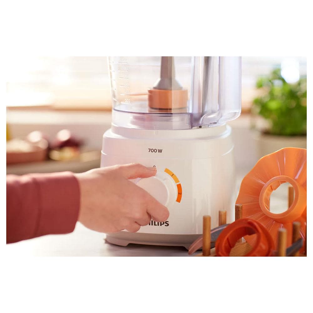 Robot da Cucina Daily Collection HR7310/00 Capacità 2.1 L Potenza 700 W Colore Bianco  - Foto 7