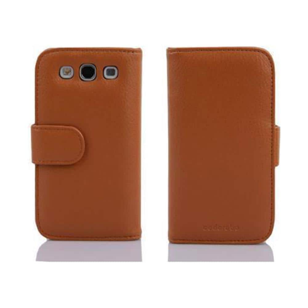 Cadorabo Custodia Compatibile Con Samsung Galaxy Win In Marrone Cioccolata - Coperchio Protettivo In Ecopelle Testurizzata E Tasca Per Carte Di Credito - Foto 2