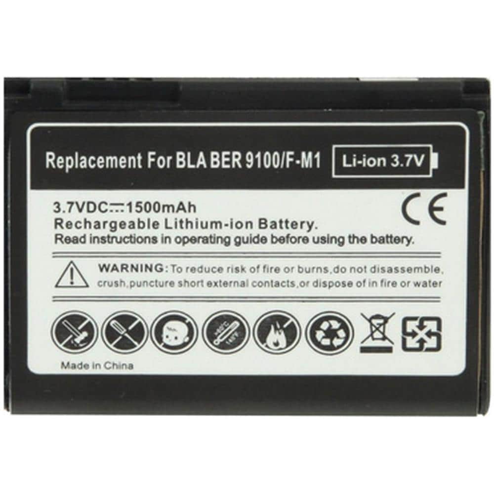 Batteria Pila Compatibile Blackberry 1150mah F-m1 Fm1 Per 9100 9105 Pearl - Foto 1