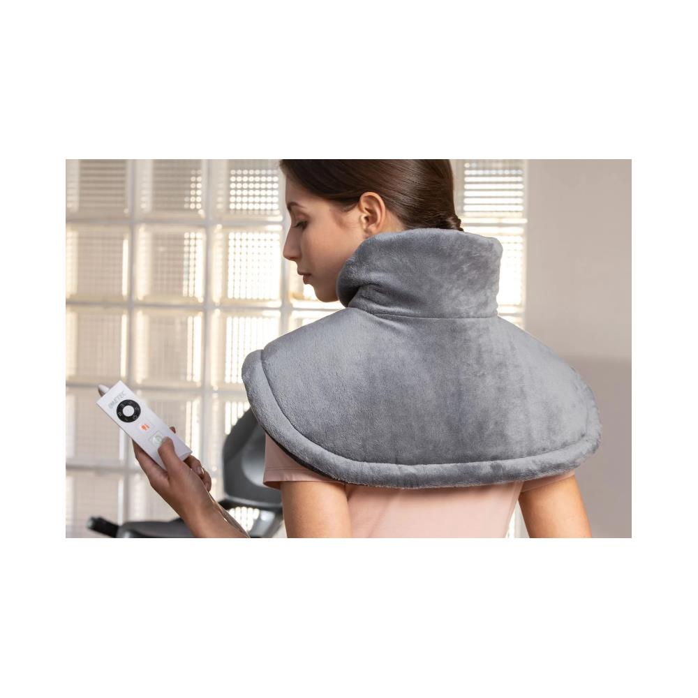 Termoforo per Cervicale e Spalle Intellisense Cervical 47x52 cm 110 W Colore Grigio - Foto 4