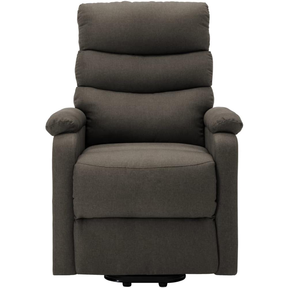 Poltrona Alzapersona Reclinabile Grigio Talpa in Tessuto - Foto 2