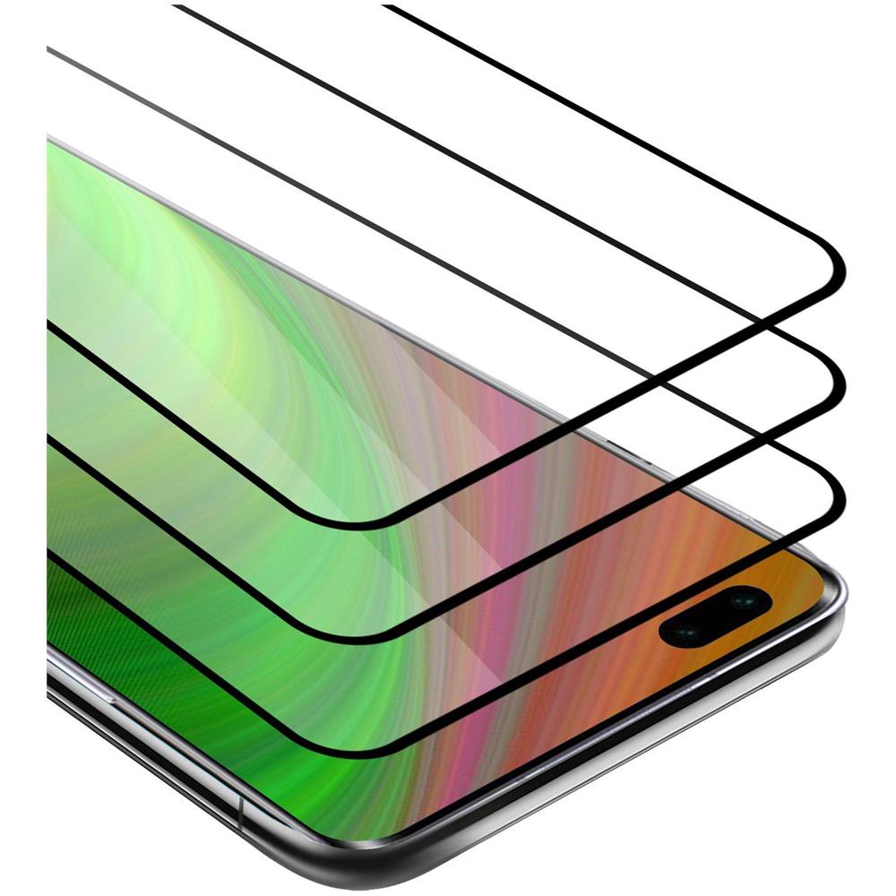 3x Pellicola Armatura A Schermo Intero Compatibile Con Xiaomi Redmi K30i 5g In Trasparente Con Nero - 3x Vetro Temperato (tempered) Di Protezione Del Display In Durezza 9h Con 3d Touch - Foto 1
