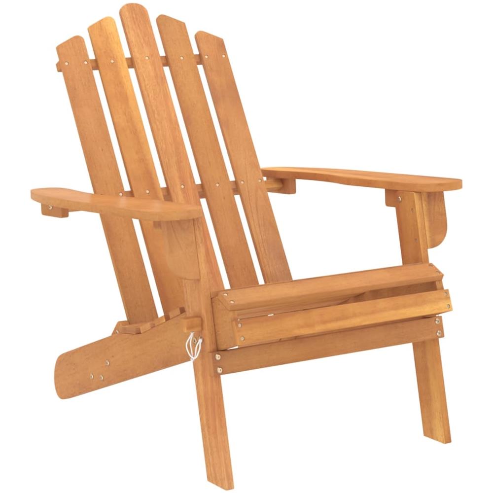 Sedie Da Giardino Adirondack 2pz In Legno Massello Di Acacia - Foto 3