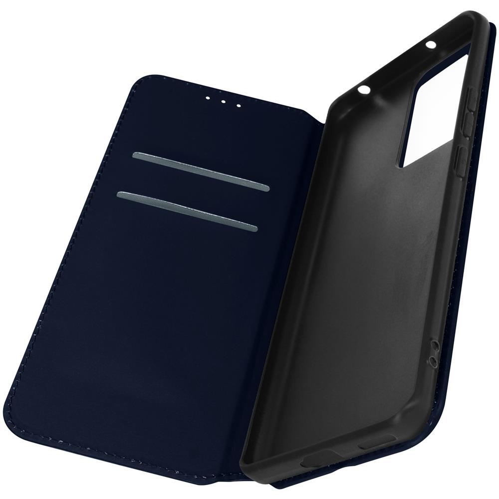 Custodia Per Xiaomi 13 Lite Portafoglio Funzione Supporto Video Blu - Foto 5