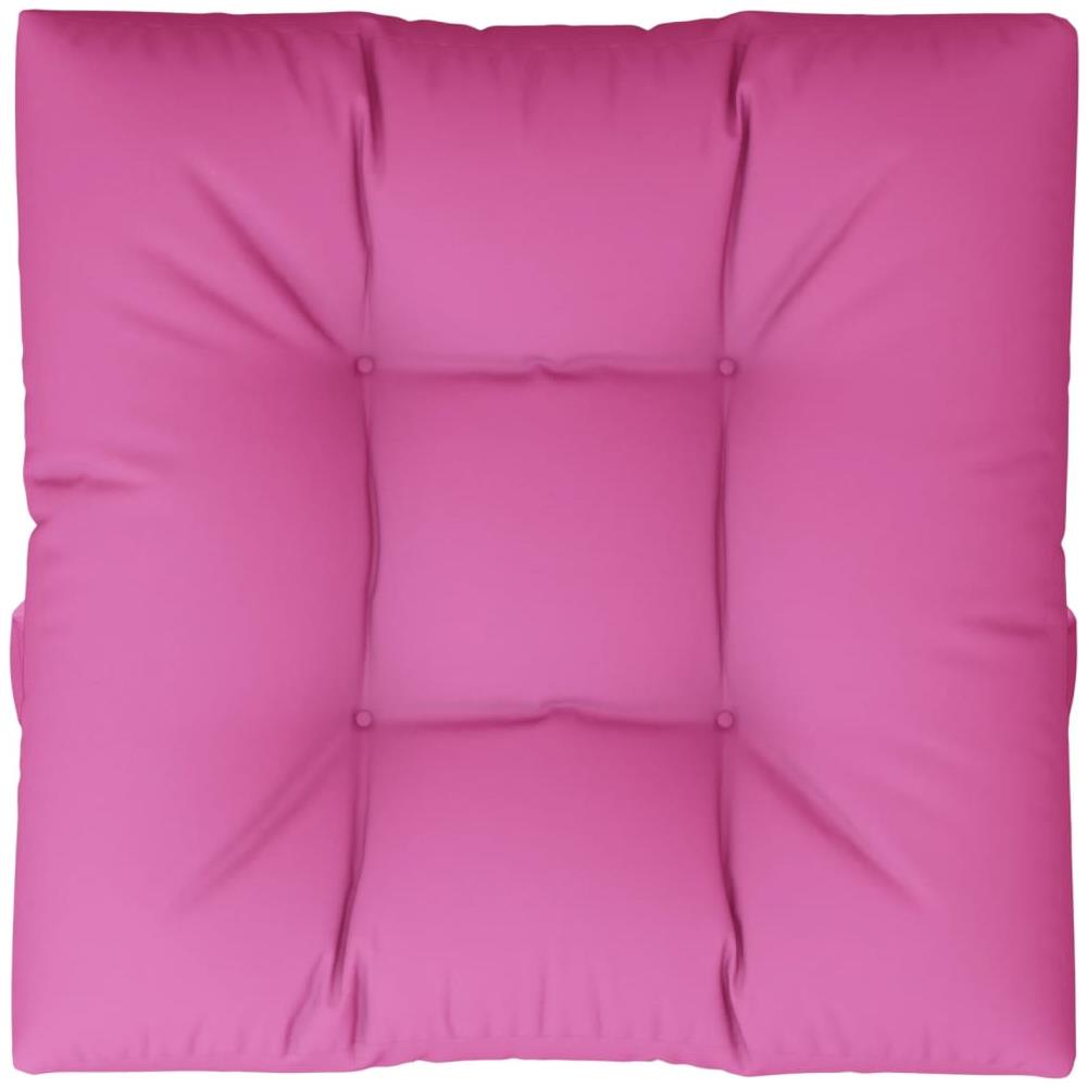 Cuscino Per Pallet Rosa 80x80x12 Cm In Tessuto - Foto 2