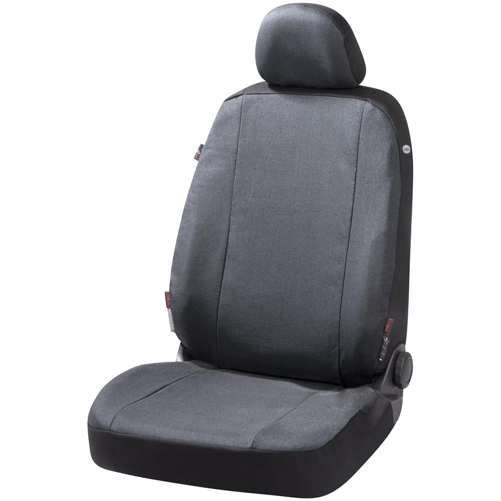 Coprisedile Auto Toronto, Coprisedile Auto Monoposto, Coprisedile Universale Antracite - Foto 1