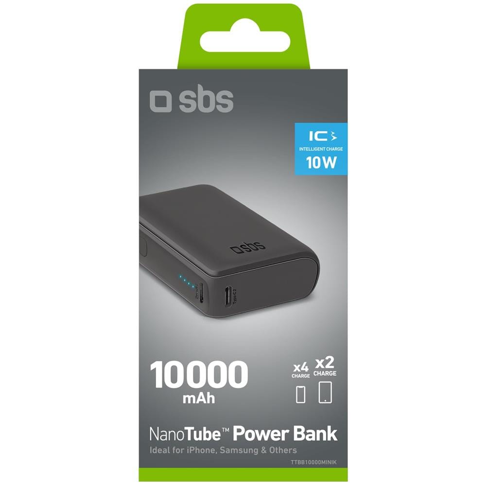 NanoTube Ioni di Litio 10000 mAh Nero - Foto 2