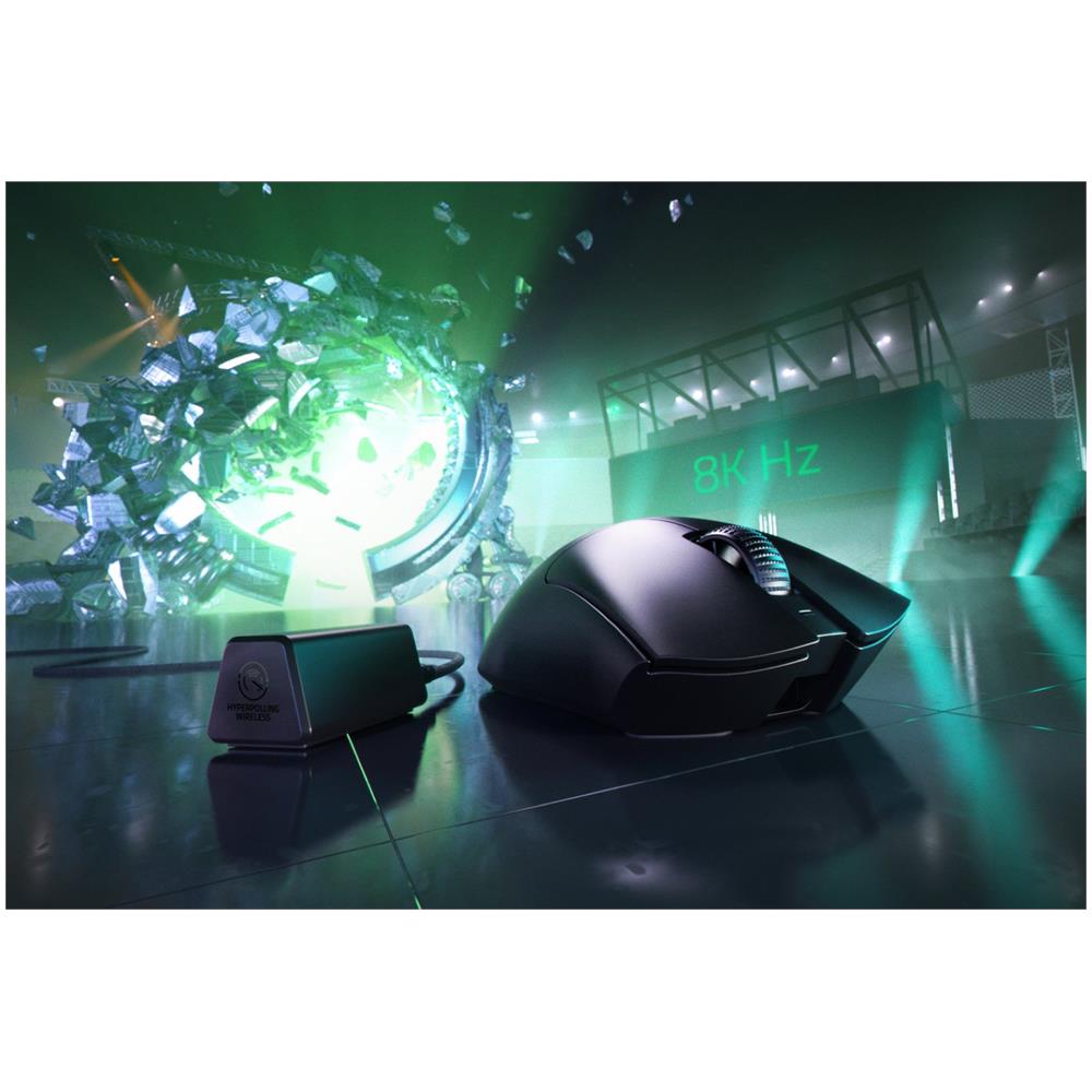 Mouse DeathAdder V3 Pro Mano Destra RF Wireless + USB Type-C 30000 DPI Colore Nero - Foto 4