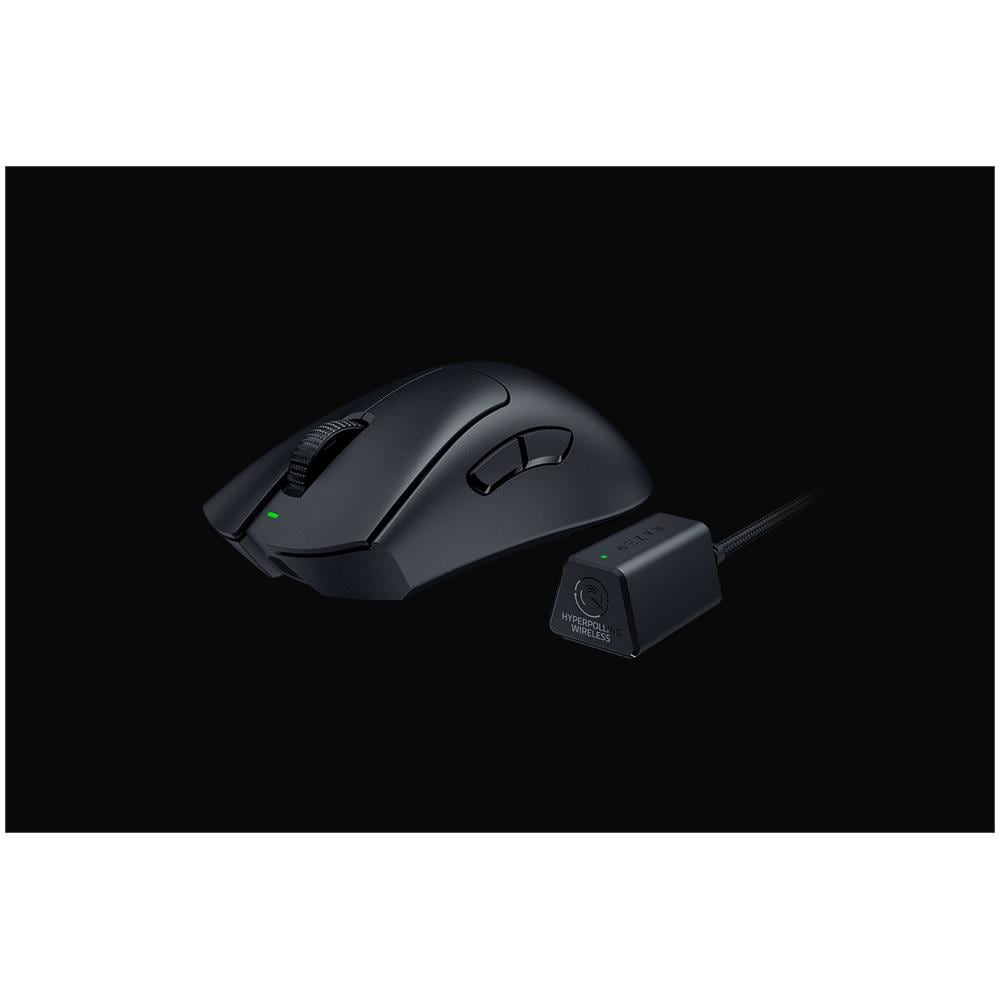 Mouse DeathAdder V3 Pro Mano Destra RF Wireless + USB Type-C 30000 DPI Colore Nero - Foto 1