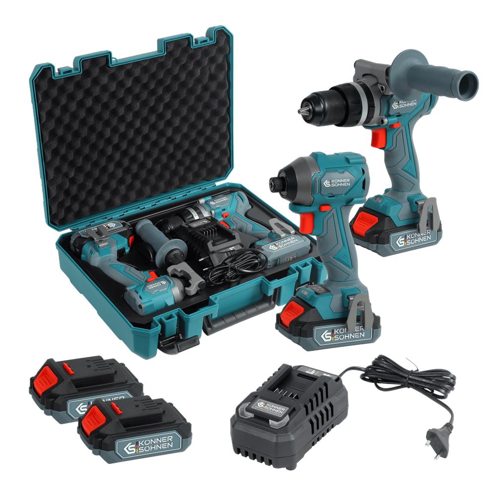 Set Master Senza Fili 2in1 Ks Idisd 20v Set 2 Dimensioni Lorde (lxpxa), Mm 418×119×325 - Foto 1