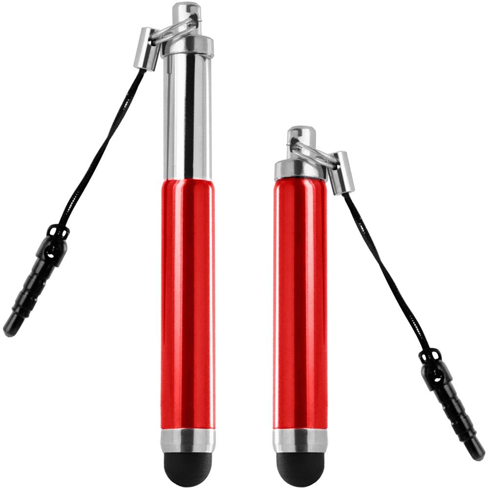 Pennino Per Touch Screen Rosso Schermo Tattile - Attacco Jack 3.5 Mm - Foto 1