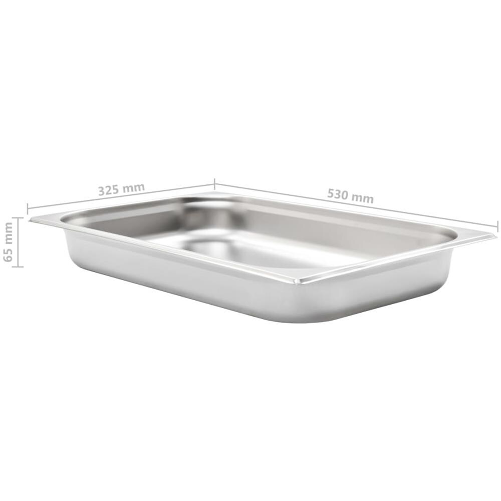 Contenitori Per Alimenti 4 Pz Gn 1/1 65 Mm In Acciaio Inox - Foto 8