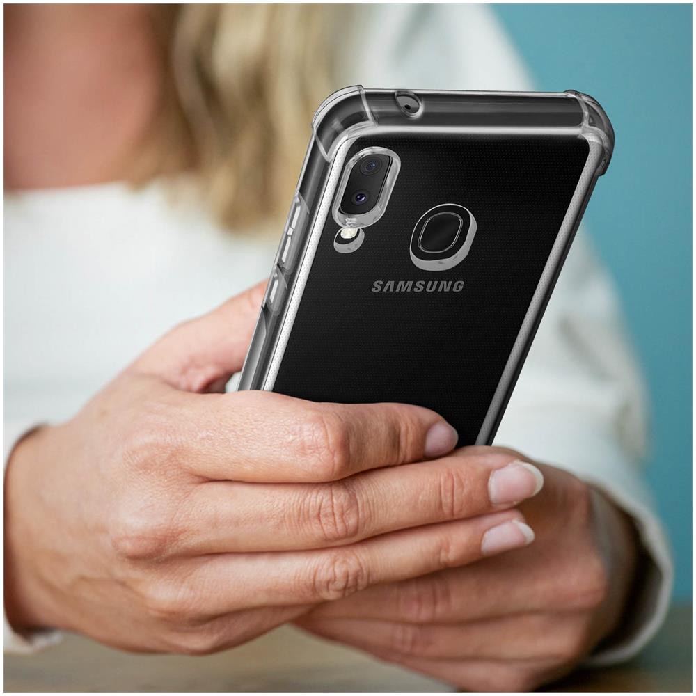 Pack Protezione Samsung Galaxy A20e Cover + Vetro Temperato Trasparente - Foto 2