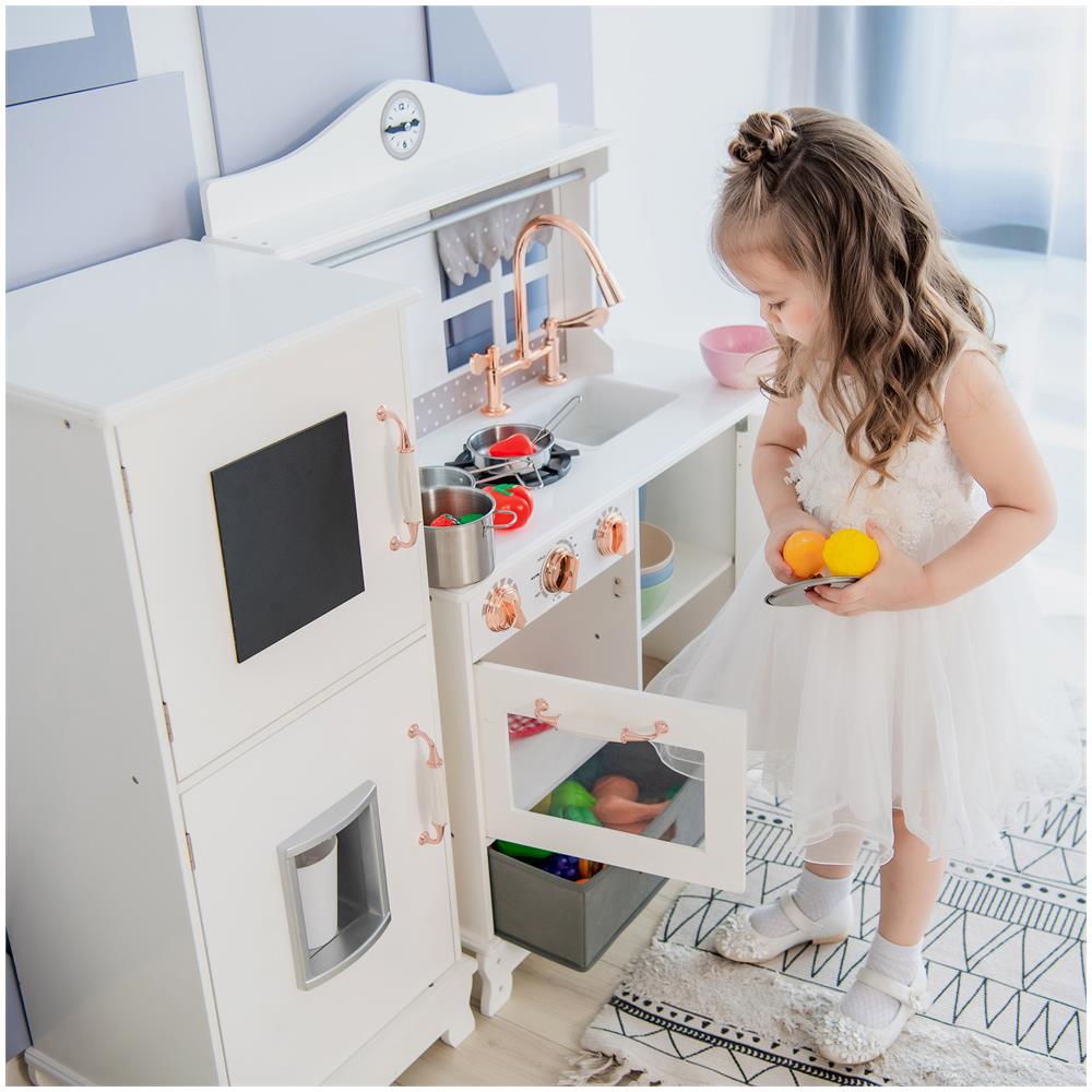 Kids - Little Chef Marsiglia Retro Gioca Cucina - Bianco Td-12952a - Foto 1