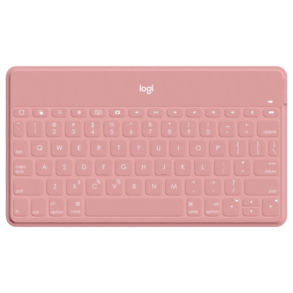 Keys-To-Go - Tastiera - Bluetooth - QWERTY - pan-nordico - rosa - Foto 1