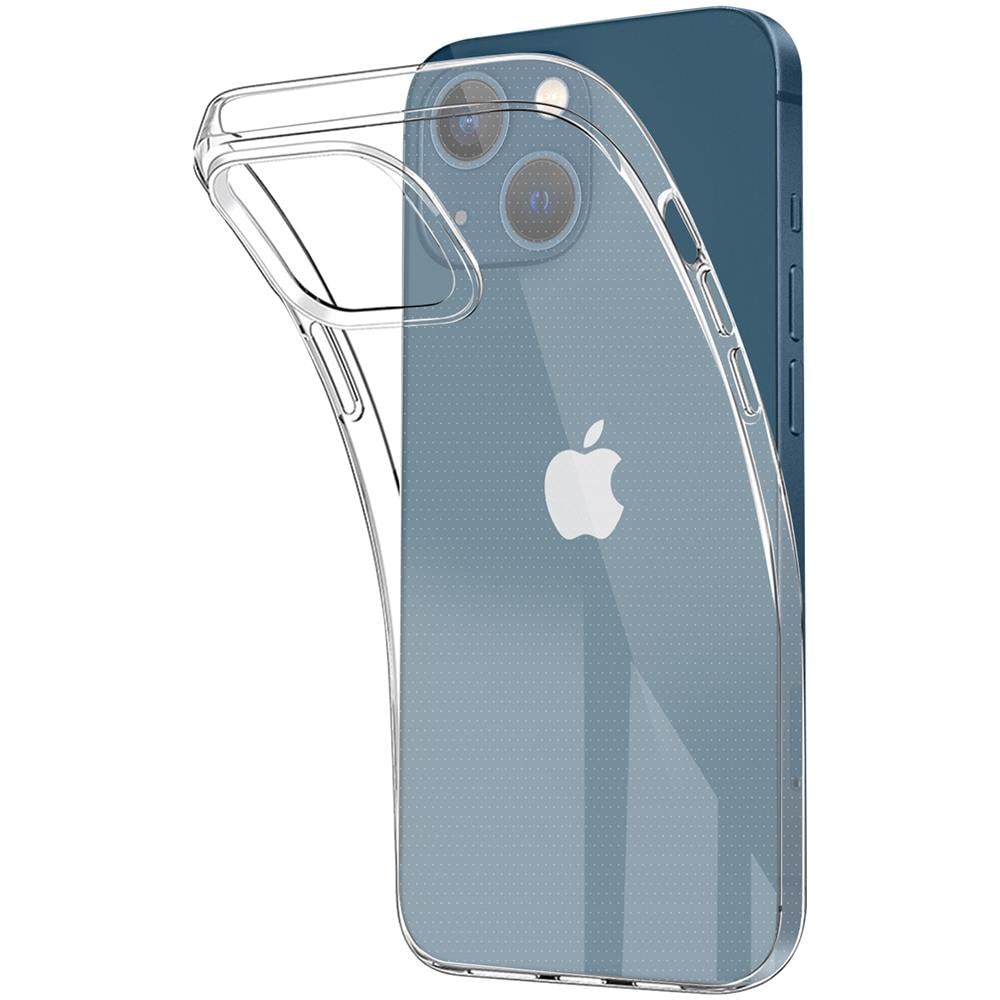 Cover Apple Iphone 13 Silicone Flessibile Sottile E Leggera Trasparente - Foto 5