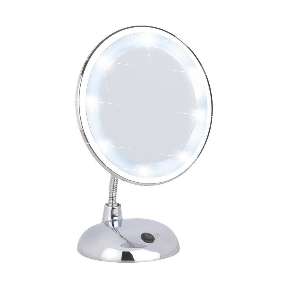 Specchio Cosmetico Style Con Retroilluminazione A Led, Ingrandimento X3, - Foto 1