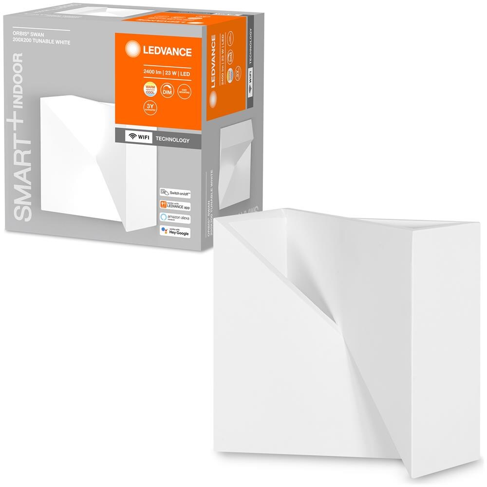 Aplique De Pared Led 23w Smart Wifi Orbis Swan Ledvance 4058075574052 Cct 110x200x200 Mm Pc - Foto 4